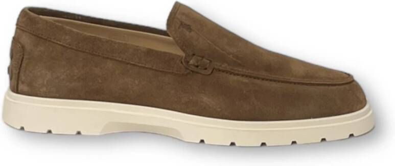 TOD'S Zomerse Hybride Loafers Brown Heren