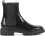 TOD&apos;S Enkellaarsjes Dames Xxw08j0gf90akt Maat: 37 Materiaal: Leer Kleur: Zwart - Thumbnail 1