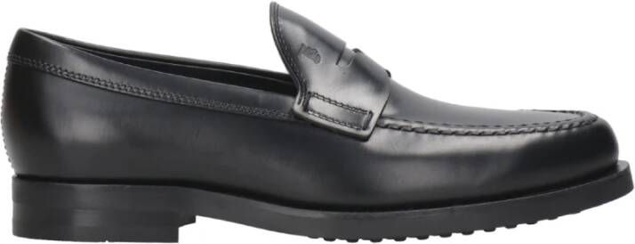 TOD'S Zwarte Formele Gomma ZF Sandalen Black Heren