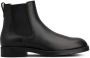 Tod's Zwarte Kalfsleren Enkellaarzen Elastische Inzetstukken - Thumbnail 1