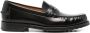 Tod's Zwarte Kalfsleren Metalen Hak Sandalen - Thumbnail 1