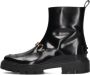 Tod's Zwarte Leren Dames Enkellaarzen - Thumbnail 1