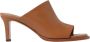 Tod's Zwarte Leren Hak Sandalen - Thumbnail 1
