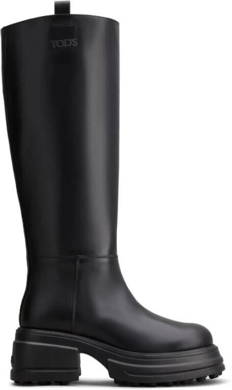 TOD'S Platte Schoenen Collectie Black Dames
