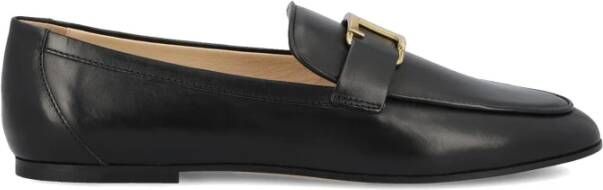 Tod's Zwarte leren loafers