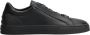 TOD'S Zwarte Leren Minimalistische Sneakers Black Heren - Thumbnail 1