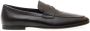 TOD'S Zwarte leren mocassin met leren zool Black Heren - Thumbnail 1