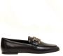 TOD'S Zwarte Leren Mocassins Damesschoenen Black Dames - Thumbnail 1