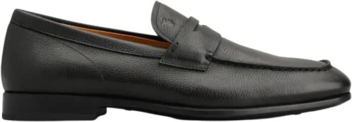 Tod's Zwarte leren Penny Bar Loafers