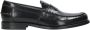 Tod's Zwarte Leren Sandalen met Tods Monogram - Thumbnail 1