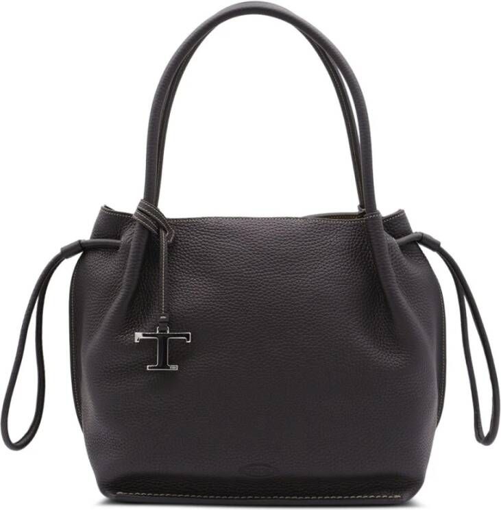 Tod's Zwarte Leren Schoenen