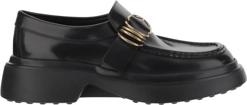 Tod's Zwarte Leren Schoenen