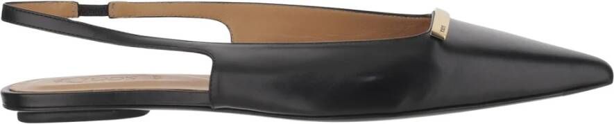Tod's Zwarte Leren Schoenen