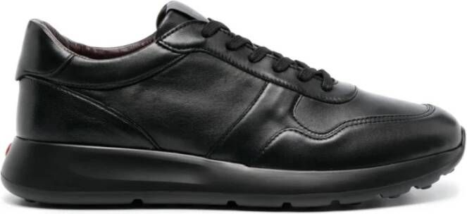 Tod's Zwarte Leren Sneakers