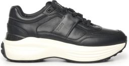Tod's Zwarte Veterschoenen met Dikke Zool
