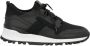 TOD'S Zwarte Leren Sneakers met Twee-Tinten Zool Black Heren - Thumbnail 1