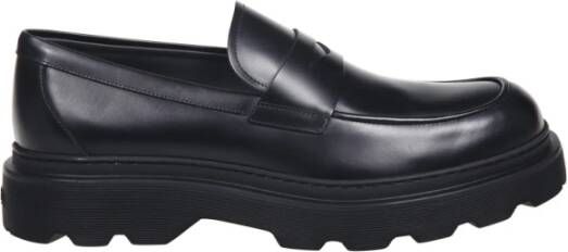 TOD'S Zwarte Loafer Schoenen Black Heren