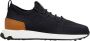 TOD'S Zwarte Mesh Sneakers Comfortabel Bruin Logo Black Heren - Thumbnail 4