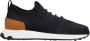 Tod's Zwarte Mesh Sneakers Comfortabele Leren Binnenzool - Thumbnail 1
