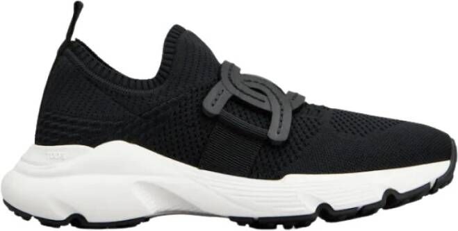 Tod's Slip On Stretch Black Sneakers slip-on-sneakers