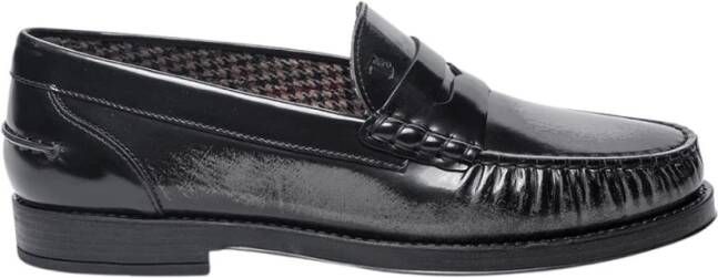 TOD'S Zwarte Mocins College Herenschoenen Black Heren