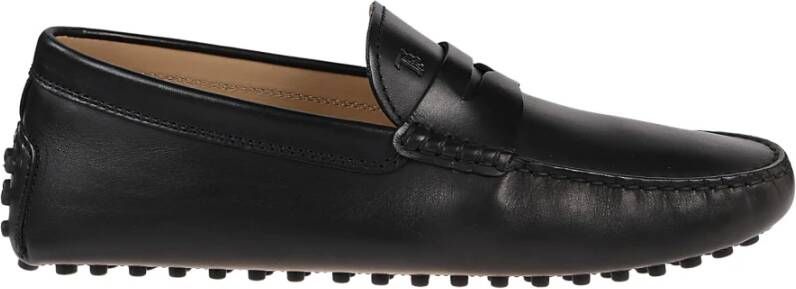 TOD'S Zwarte New Gommino Rijloafers Black Heren