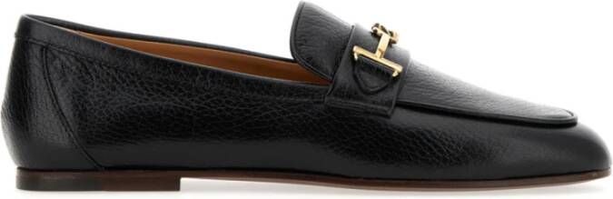 TOD'S Zwarte platte schoenen Black Dames