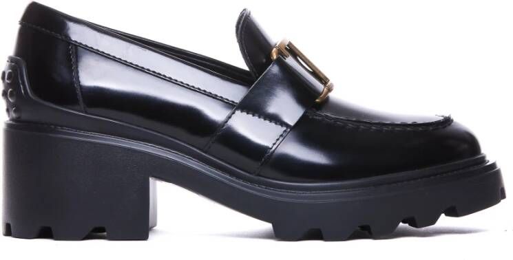 Tod's Zwarte platte schoenen met 6 cm hak