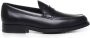 TOD'S Zwarte platte schoenen met 98% katoen Black Heren - Thumbnail 5