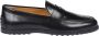 Tod's Zwarte platte schoenen met penny slot - Thumbnail 1