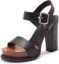 Tod's Zwarte rubberen sandaal met brede pasvorm - Thumbnail 1