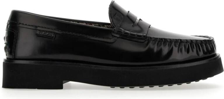 TOD'S Zwarte Schoenen voor Heren Black Heren