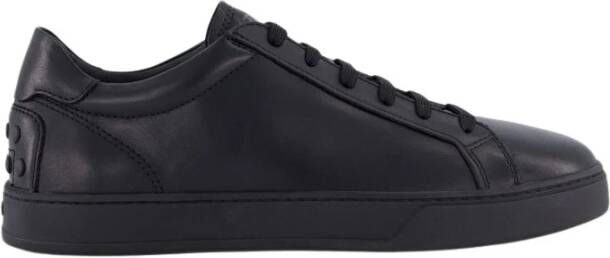 Tod's Zwarte Sneaker Cassetta Stijl