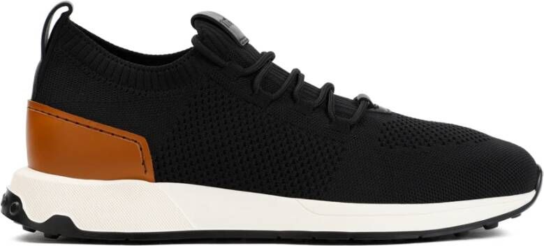 TOD'S Zwarte Sneakers Technisch Ontwerp Black Heren