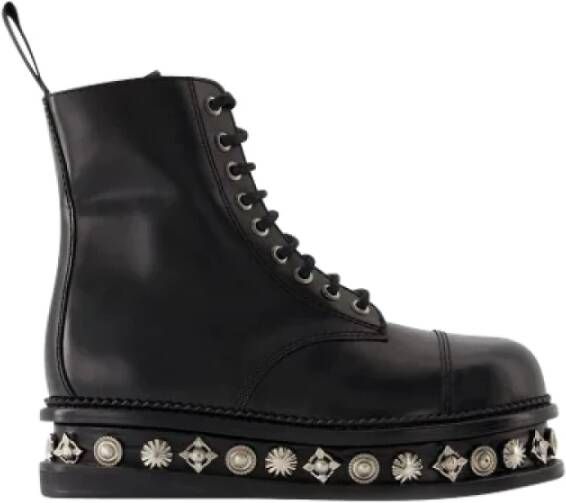 Toga Pulla Leather boots Black Dames