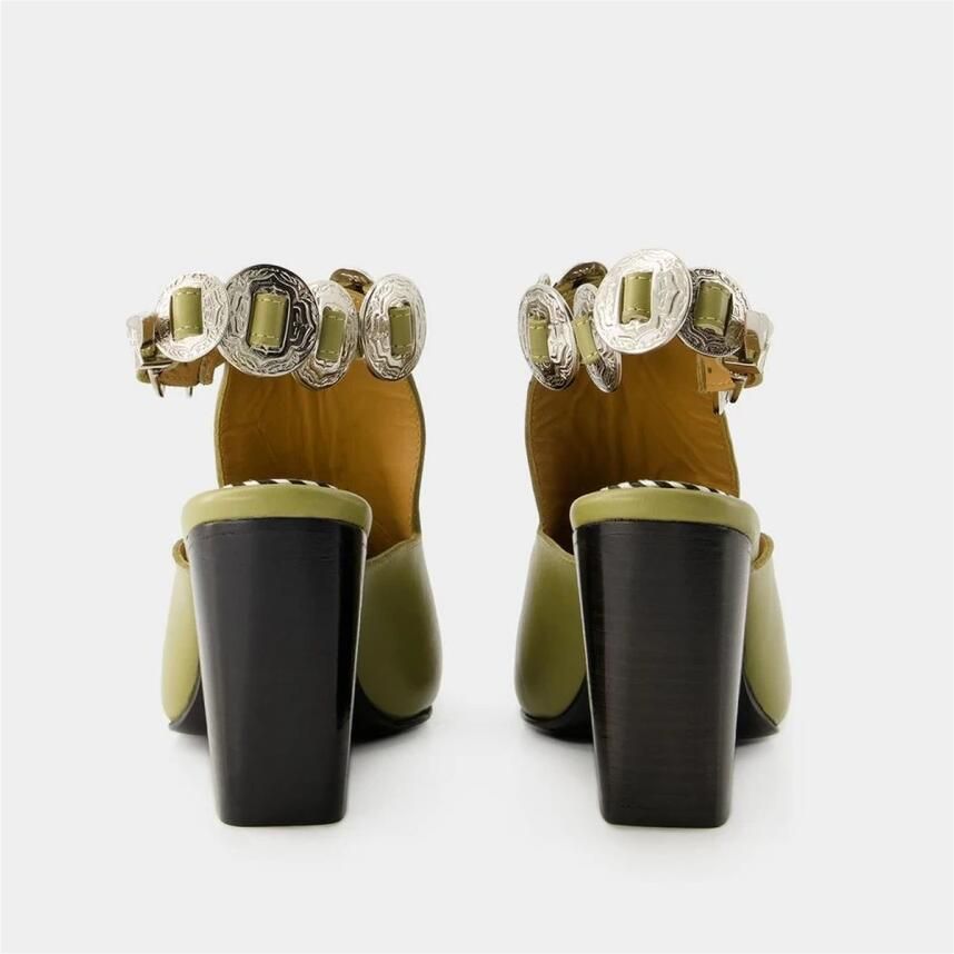 Toga Pulla Western Geïnspireerde Slingback Blokhak - Foto 3