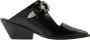 Toga Pulla Zwarte Leren Puntige Sandalen Black Dames - Thumbnail 1