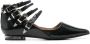 Toga Pulla Zwarte Leren Rits Schoenen - Thumbnail 1