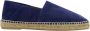Tom Ford Blauwe Suède Vierkante-Neus Espadrilles - Thumbnail 1