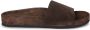Tom Ford Bruine Leren Sandalen Stijlvolle Mannen - Thumbnail 1