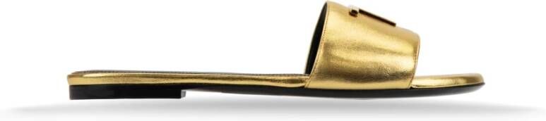 Tom Ford Dames Slip-On Leren Sandalen