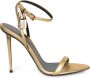 Tom Ford Gouden Enkelband Stiletto Sandalen Yellow Dames - Thumbnail 1