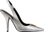 Tom Ford Leren pumps met gouden metalen detail - Thumbnail 1