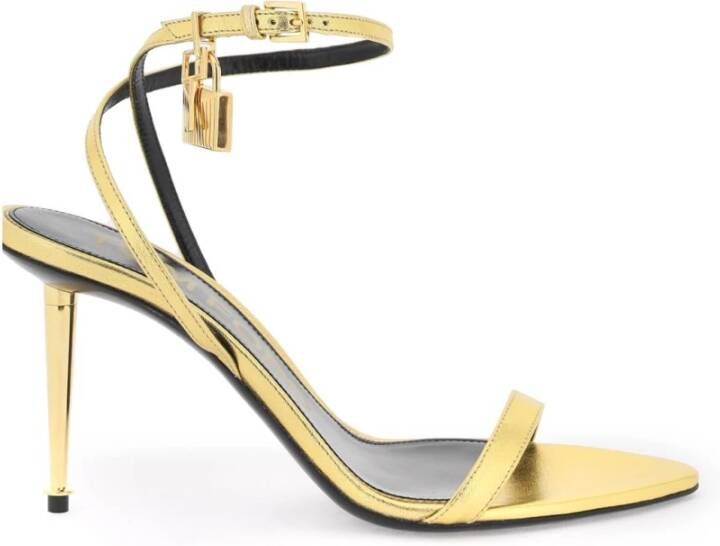 Tom Ford High Heel Sandals Yellow Dames