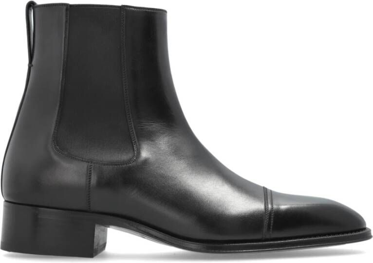 Tom Ford Leren Chelsea laarzen
