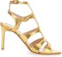 Tom Ford Gouden Hagedisprint Stiletto Sandalen Yellow Dames - Thumbnail 1