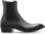 Tom Ford Leren enkellaarzen met hakken - Thumbnail 1