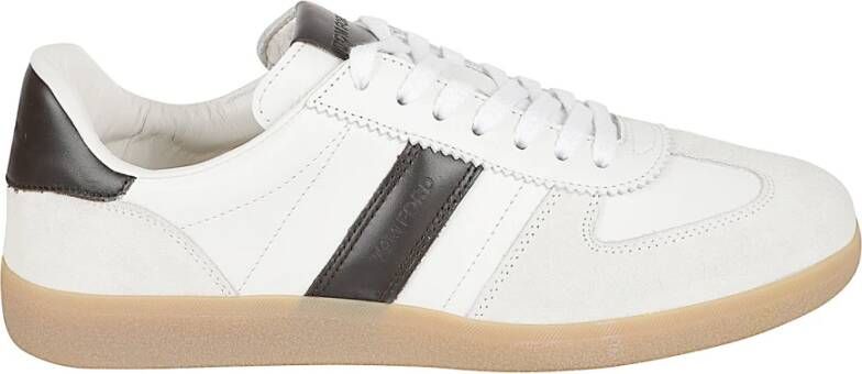 Tom Ford Logo Veterschoenen met lage top