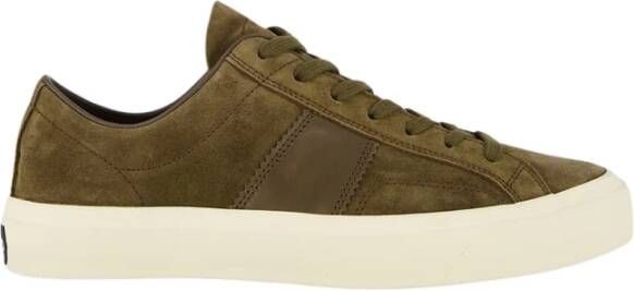 Tom Ford Militaire Suede Sneakers