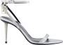 Tom Ford Padlock Pointy Naked 85mm Leren Sandalen - Thumbnail 1